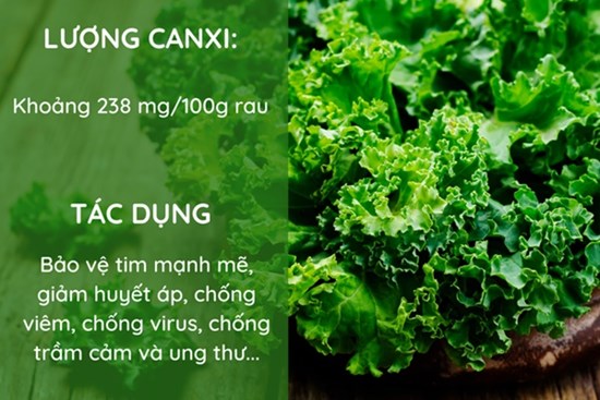 5 loại rau giàu canxi hơn sữa, bổ sung hàng ngày để phòng ngừa loãng xương