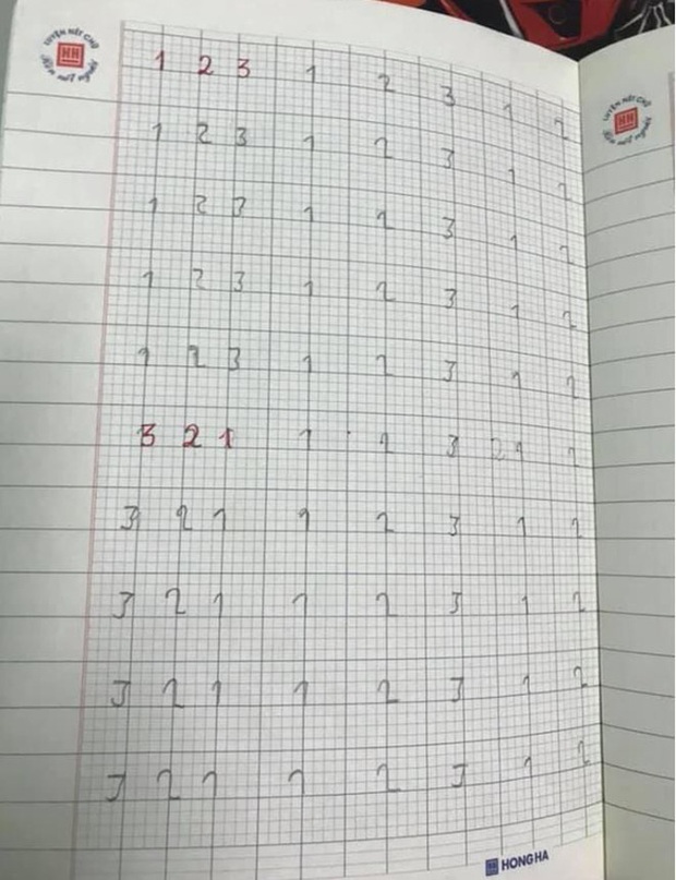 Nhức cái đầu với màn khoe chữ của con chuẩn bị vào lớp 1-6