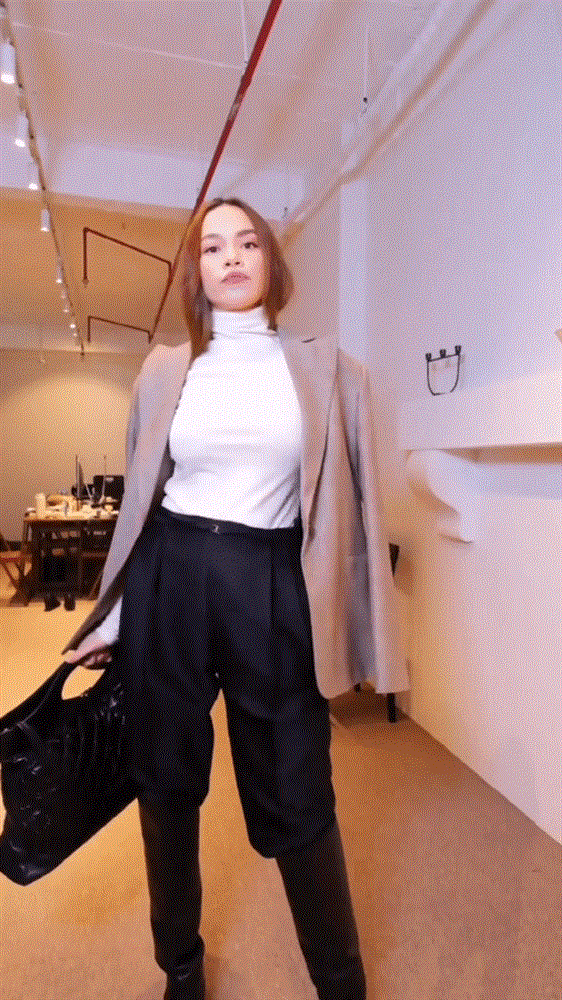 Hồ Ngọc Hà khoe trình mix đồ ra sân bay cực chất-2