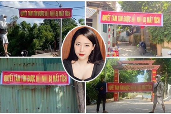 Vụ Hải Như mất tích gần 2 tháng: Người dân treo băng rôn quyết tìm được cô gái