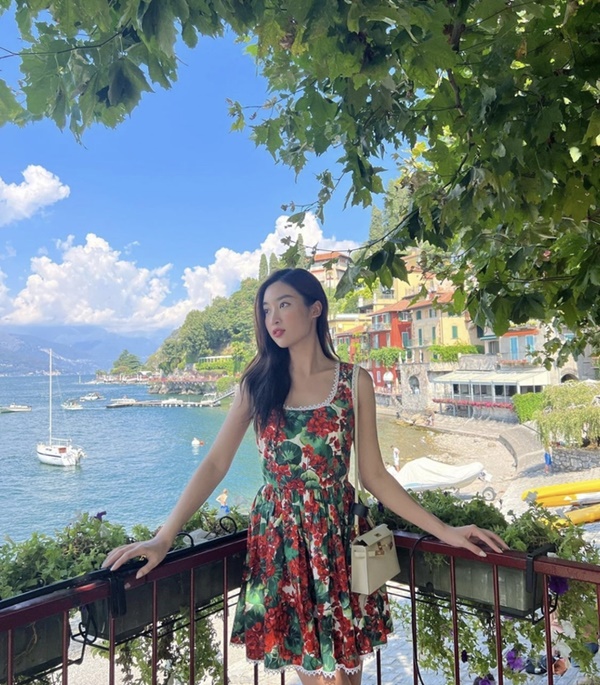 Hoa hậu Đỗ Mỹ Linh và con trai bầu Hiển sang nước ngoài chụp ảnh cưới-2