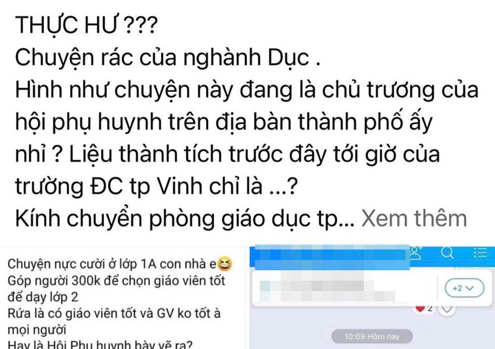 Yêu cầu trả lại phụ huynh vụ góp tiền chọn cô giáo chủ nhiệm-1