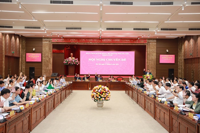 Ban chấp hành Đảng bộ Thành phố họp chuyên đề về 4 nội dung quan trọng-1