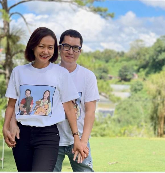 Diễn viên Hồng Ánh hiếm hoi cho chồng lên sóng, ghim vì ông xã tự nhận trẻ hơn vợ-2