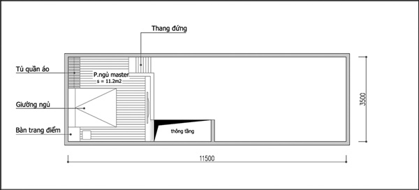 Tư vấn thiết kế và sắp xếp nội thất cho căn nhà rộng 40m2-2