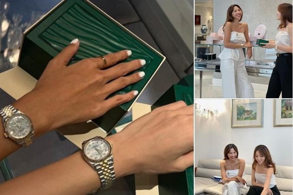 Choáng váng bóc giá đồng hồ sao Việt đeo đi ăn cưới Diệu Nhi-9