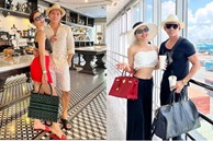 Phương Trinh Jolie đeo túi bị nghi hàng fake 'sống ảo' muôn nơi