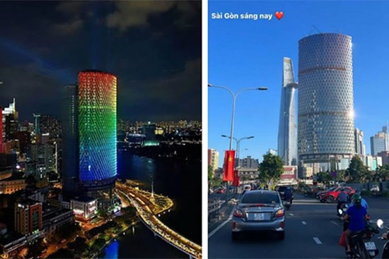 Bất ngờ với toà nhà giữa trung tâm TP.HCM được “lột xác