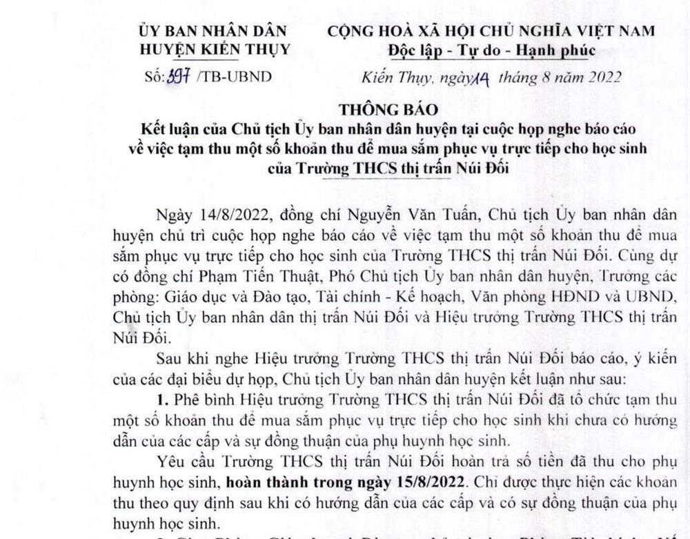 Đầu năm học mới, những khoản tiền kỳ lạ đến hẹn lại lên-3