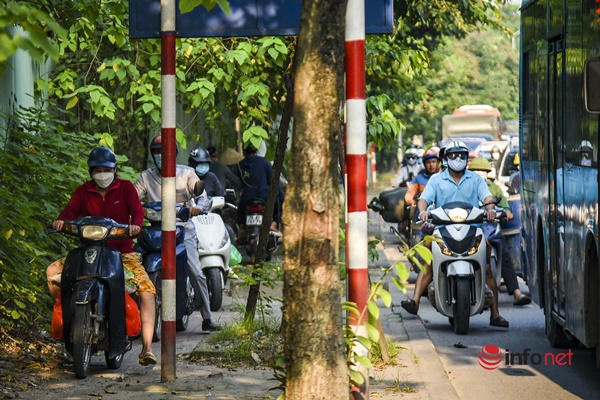 Chưa hết kỳ nghỉ lễ, cửa ngõ Thủ đô đã ùn tắc kéo dài-5