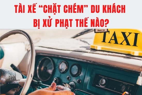 Tài xế “chặt chém” du khách, chạy xe vòng vèo bị xử phạt thế nào?