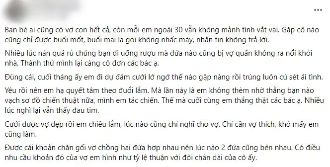 Chồng sang chấn tâm lý vì đêm nào vợ cũng khều chân vì bứt rứt-1