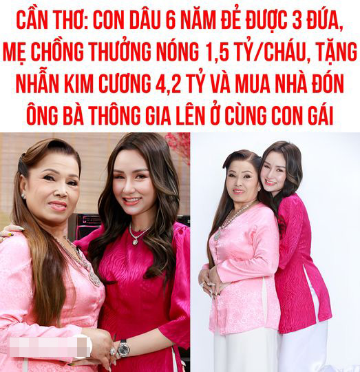 Mẹ chồng tuyên bố thưởng 1,5 tỷ nếu đẻ một cháu, con dâu sinh liền tù tì 3 con trong 6 năm-1