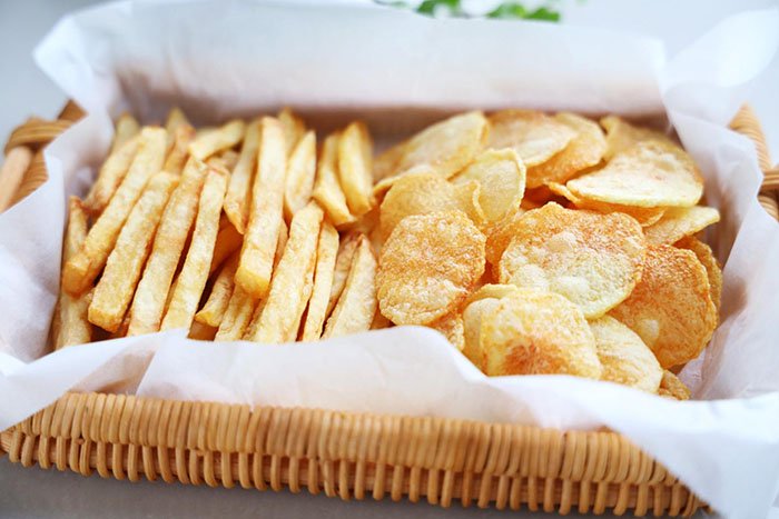 Thêm bước này, khoai tây chiên giòn tan, để lâu không ỉu-6