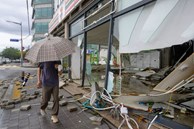 Miền Nam Hàn Quốc 'hoang tàn' sau cơn bão lịch sử