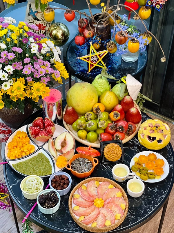 Mâm ngũ quả tết Trung thu có những gì? Ý nghĩa mâm ngũ quả Trung thu-1