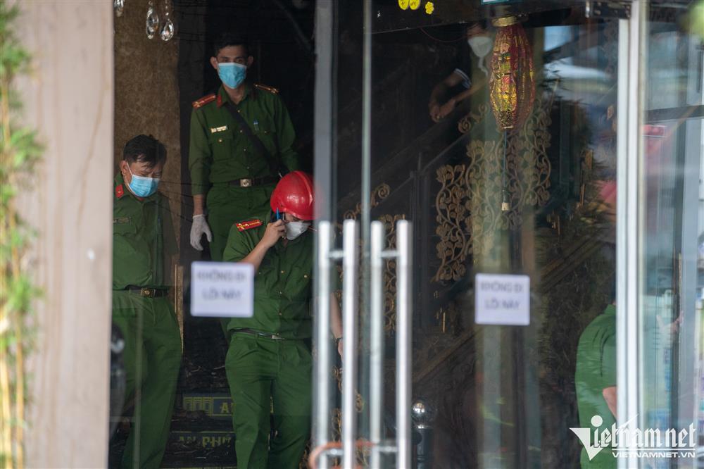 Chi tiết khu vực phong toả để điều tra vụ cháy quán karaoke 32 người chết-9