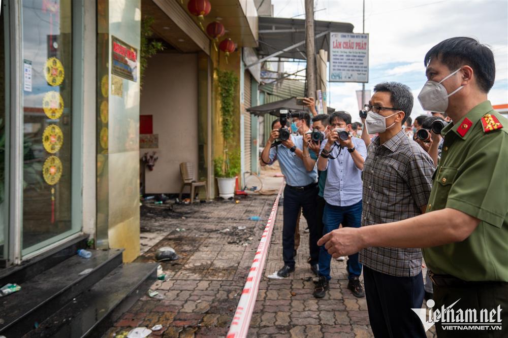 Chi tiết khu vực phong toả để điều tra vụ cháy quán karaoke 32 người chết-10