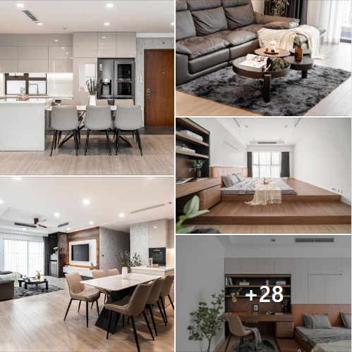 Căn hộ tối giản nhưng vẫn hiện đại và sang trọng, cho cảm giác thông thoáng mà không kém phần trẻ trung, tinh tế-1