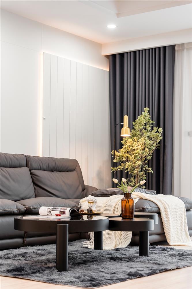 Căn hộ tối giản nhưng vẫn hiện đại và sang trọng, cho cảm giác thông thoáng mà không kém phần trẻ trung, tinh tế-8
