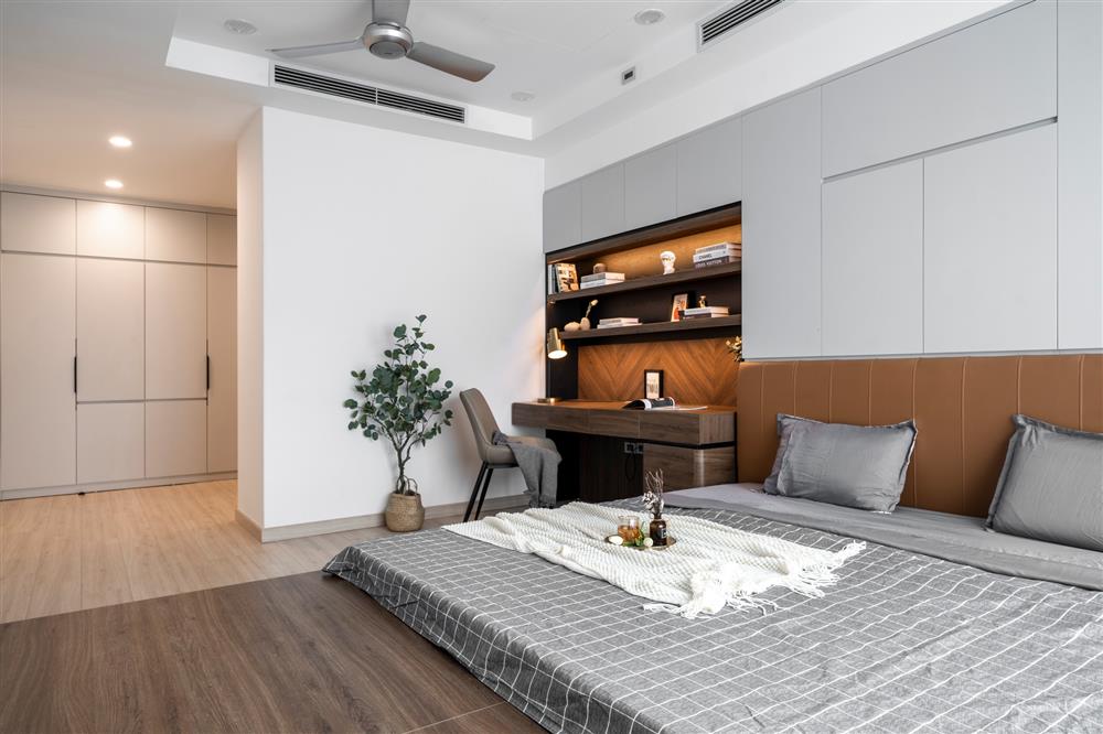 Căn hộ tối giản nhưng vẫn hiện đại và sang trọng, cho cảm giác thông thoáng mà không kém phần trẻ trung, tinh tế-4