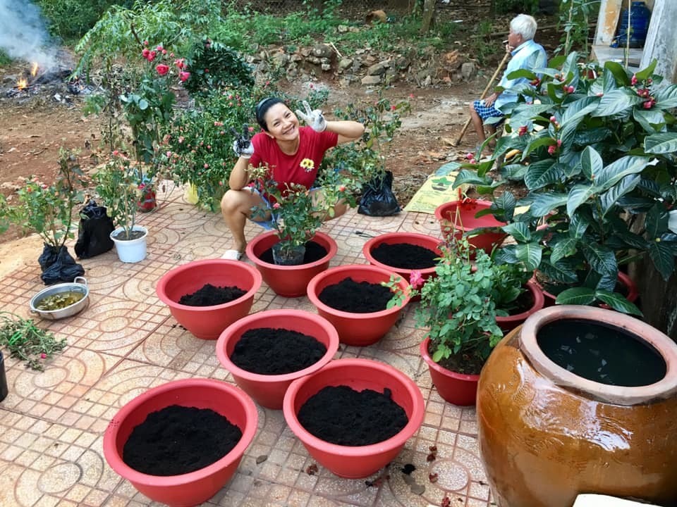 Choáng ngợp với nhà vườn 5.000m2 của diễn viên Kiều Trinh-23