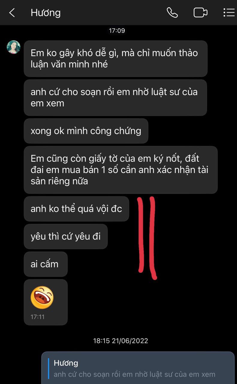 Phương Oanh công khai tin nhắn của vợ và tình cũ shark Bình, khẳng định mình bị lợi dụng danh tiếng-3