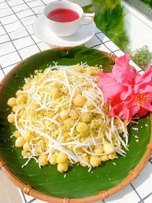 Chị em bỏ túi bí quyết nấu xôi cốm dẻo thơm, ngon mềm chuẩn vị Hà Nội mùa Trung thu-3