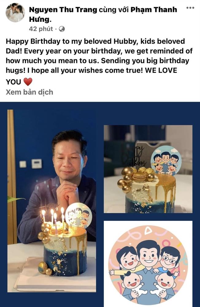 Shark Hưng đón sinh nhật ấm cúng bên vợ Á hậu-1