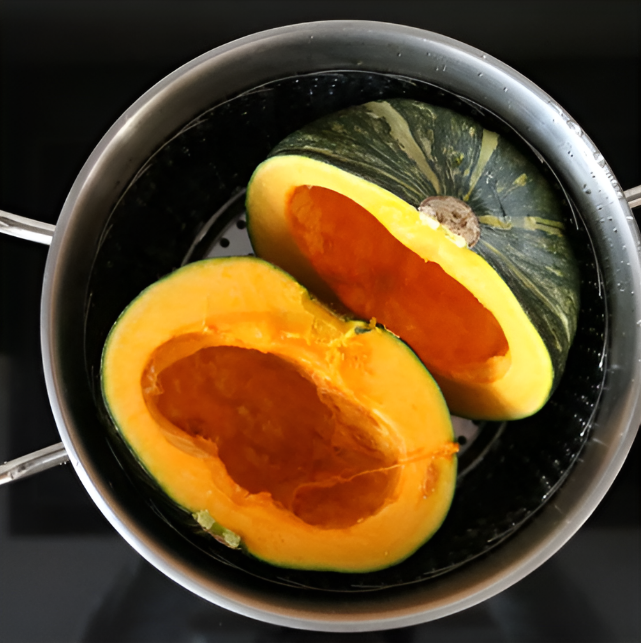 Mát trời trổ tài làm bánh bí đỏ thơm ngon-2