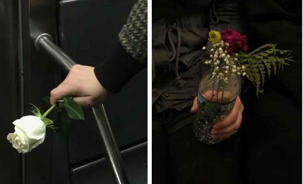 Bộ ảnh bàn tay trên tàu điện ngầm: Nhìn bàn tay, biết tâm trạng, tính cách-14