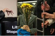 Bộ ảnh 'bàn tay trên tàu điện ngầm': Nhìn bàn tay, biết tâm trạng, tính cách