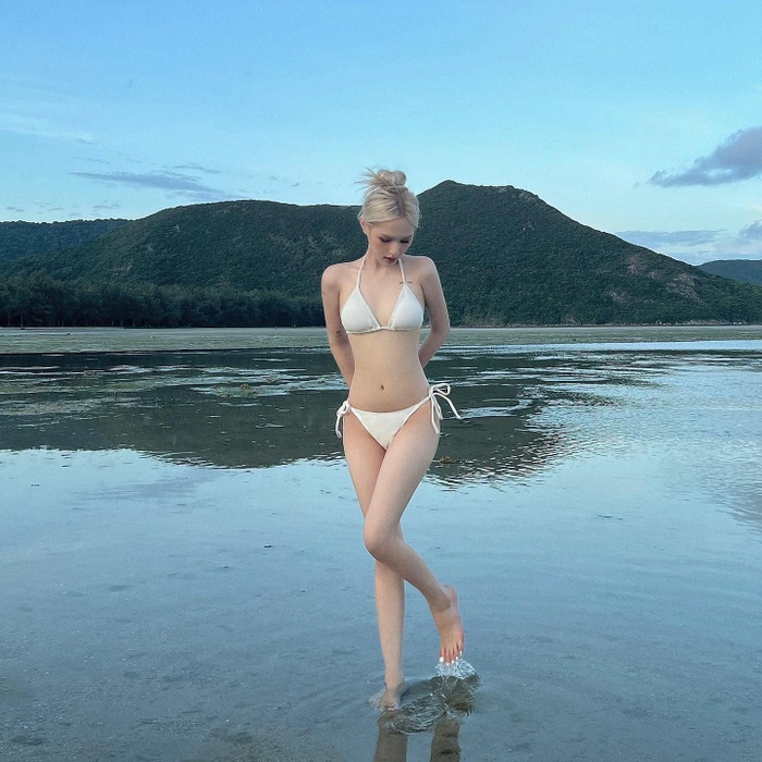 Khoe ảnh bikini gợi cảm, Xoài Non trả lời thẳng nghi vấn mang bầu-2