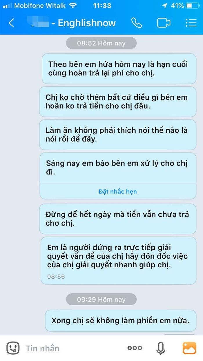 Phụ huynh kéo đến tố trung tâm tiếng Anh ở Hà Nội thu phí rồi hoãn dạy-4