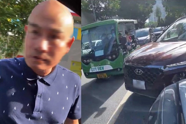 Người tự xưng là chánh thanh tra đi ô tô ngược chiều bị phạt 5 triệu đồng, tước bằng lái 2 tháng-2