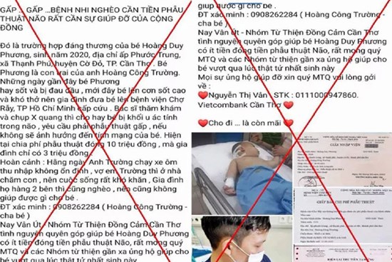 Bệnh viện Chợ Rẫy cảnh báo lừa đảo kêu gọi tiền hỗ trợ người bệnh