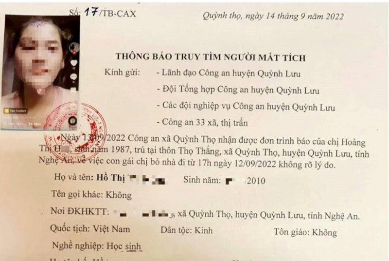 Nghệ An: Tìm kiếm 2 thiếu nữ đột ngột mất tích-1