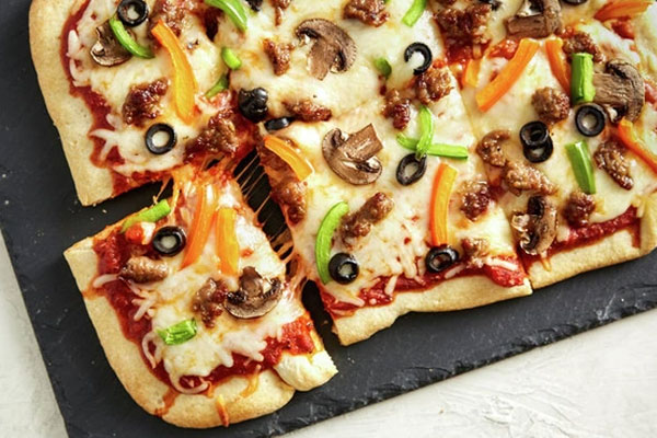 Làm pizza không cần lò nướng-1