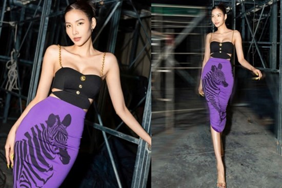 Á hậu Hoàng Thùy lên đồ gợi cảm, thả dáng chuẩn fashionista trong loạt ảnh mới