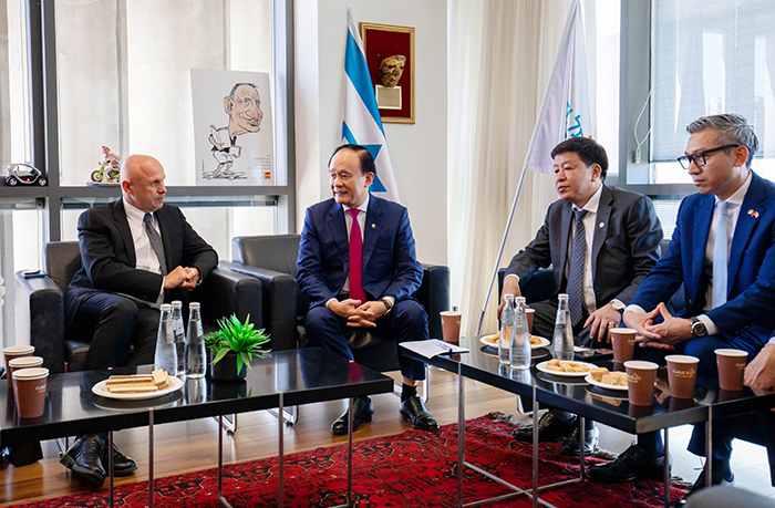 Chủ tịch HĐND thành phố Hà Nội Nguyễn Ngọc Tuấn thăm và làm việc tại Israel-1