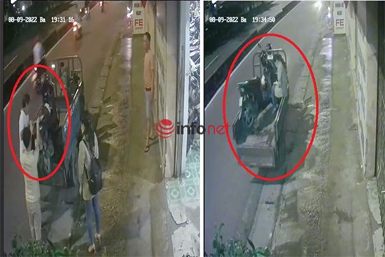 Xe máy bất ngờ bốc cháy dữ dội, nữ tài xế 'bỏ của chạy lấy người'