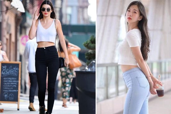 Những chiếc quần như vẽ lên thân bị kỳ thị vẫn được phái đẹp diện xuống phố