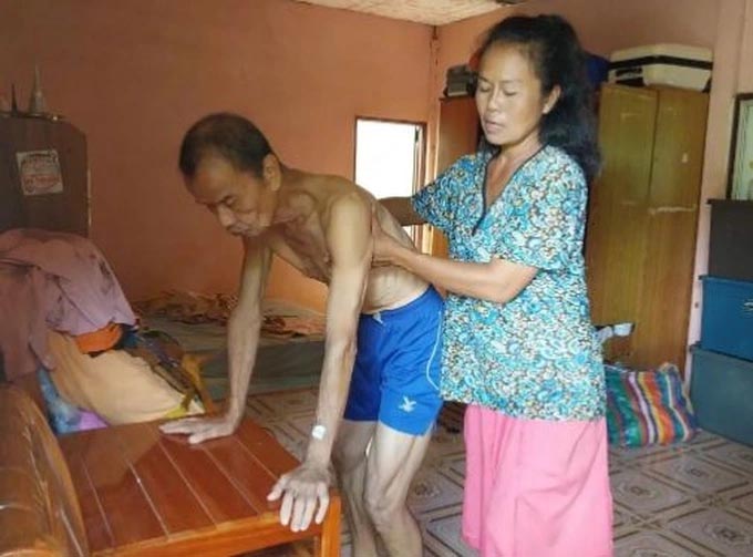 Tuổi xế chiều cô đơn của cụ ông từng cưới 10 người vợ ở Thái Lan-1