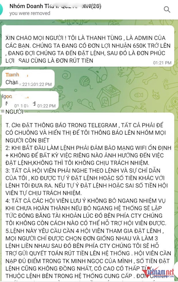 Cô gái trẻ bị cuốn vào tròng từ đơn xin việc qua mạng-2