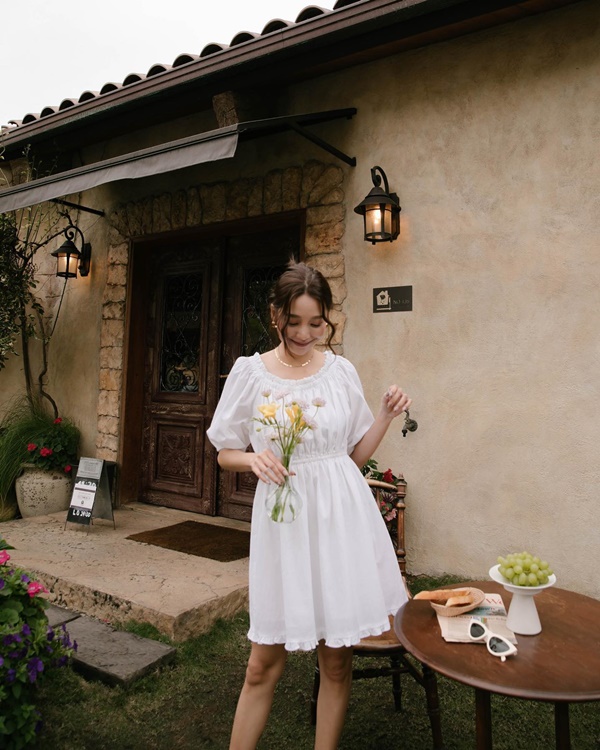 4 kiểu tóc lý tưởng để áp dụng khi diện váy-1