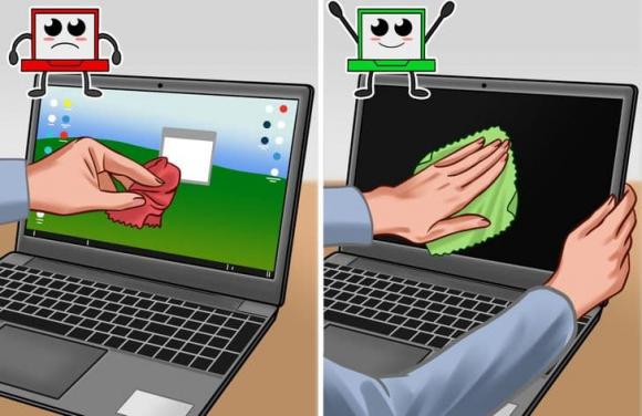 Cách vệ sinh máy tính xách tay, đây là những mẹo hay và thiết thực-6