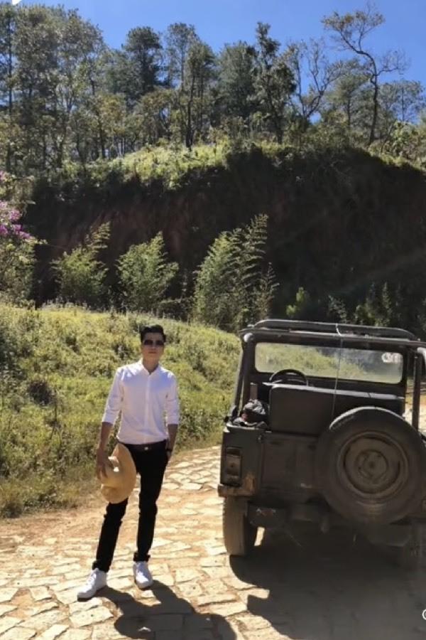 Loạt ảnh trước khi biến cố của chàng trai không chân lấy vợ đẹp-5