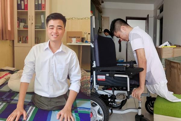 Loạt ảnh trước khi biến cố của chàng trai không chân lấy vợ đẹp-7