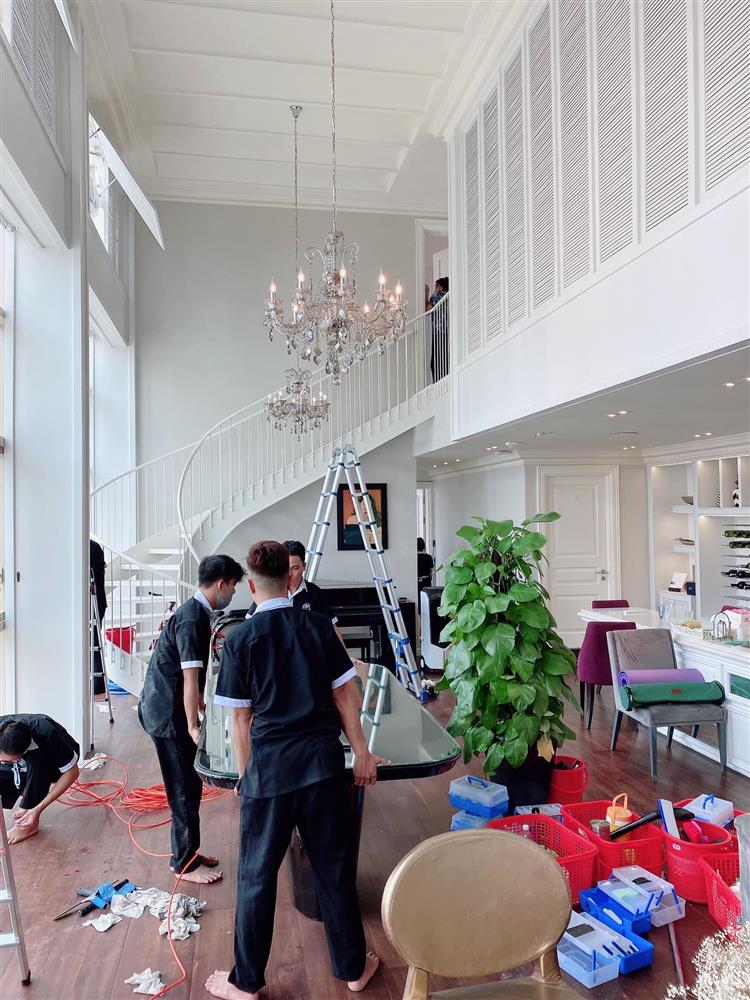 Ngắm Penthouse 300m2 của Trương Ngọc Ánh: Góc nào cũng có thể chụp hình sống ảo, phòng của con gái cực xinh, view đẹp khỏi bàn-5