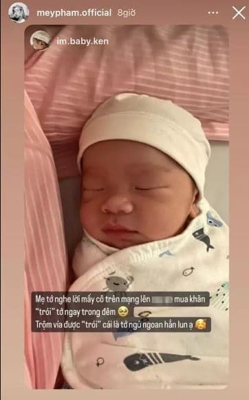 BTV Hà My và triệu phú công nghệ Hùng Đinh làm mâm cúng đầy tháng cho con, nhìn qua đúng chuẩn nhà giàu-3